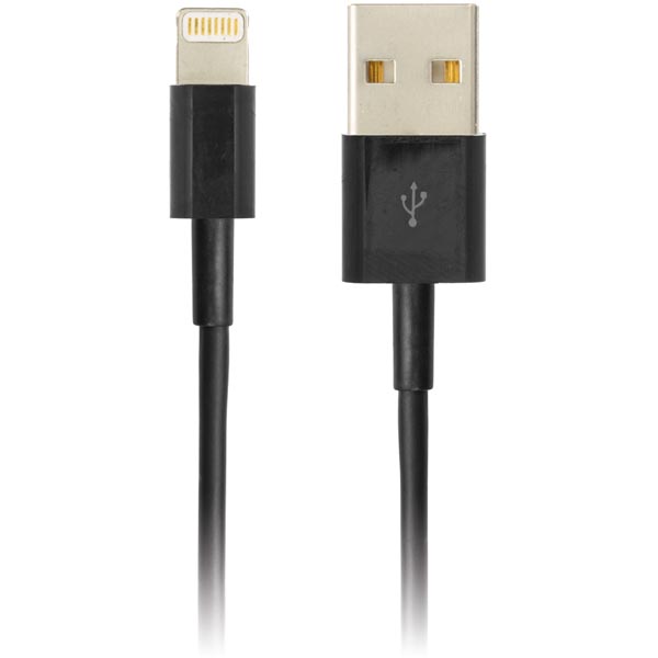 Epzi Lightning Male - USB 2.0 A Male, 0.5m, Black Epzi Lightning Male - USB 2.0 A Male, 0.5m, Black